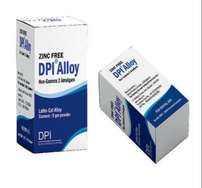 DPI Alloy-Non-Gamma 2 Bottle of 30gms Powder Dental
