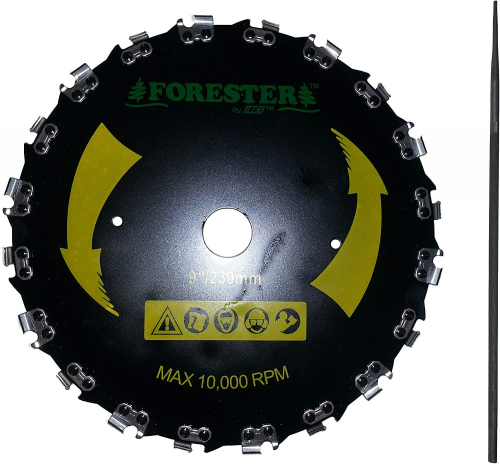 Saw Brush Blade 9 Chainsaw Tooth Round Tree Cutting Trimmer Teeth Weed New