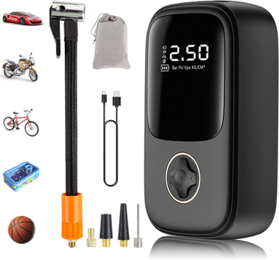 Tyre inflator clearance battery operated
