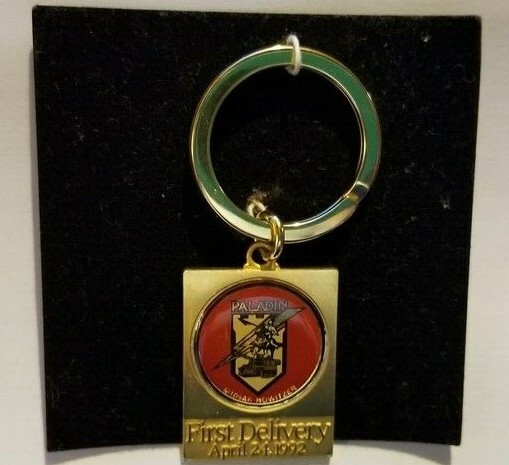 Paladin First Delivery key chain BMY Combat Systems Military