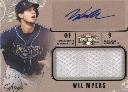 2014 Topps Triple Threads - Wil Myers #UAJR-WM