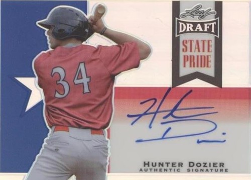 2013 Leaf Metal Draft - Hunter Dozier #SP-HD1