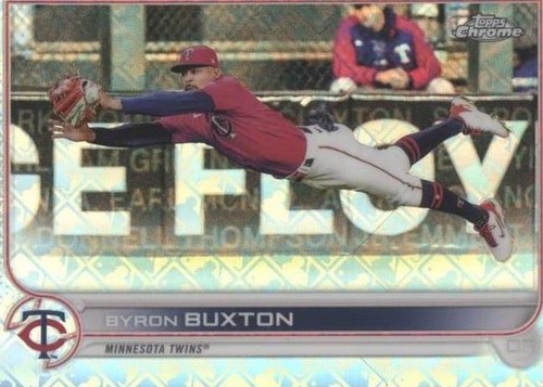 2022 Topps Chrome Logofractor Edition - Byron Buxton #81