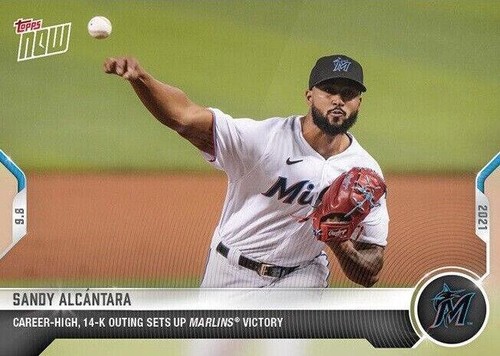 2021 Topps Now - Sandy Alcantara #781