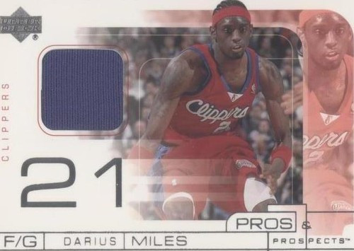 2001-02 Upper Deck Pros & Prospects - Darius Miles #DM