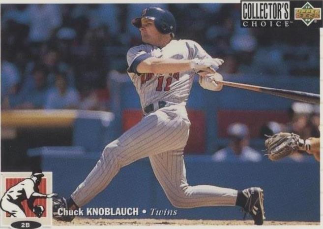 Upper Deck Collector's Choice 1994 - Chuck Knoblauch #166
