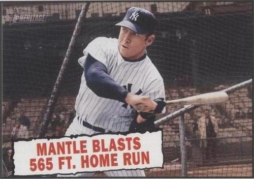 2010 Topps Heritage - Mickey Mantle #406
