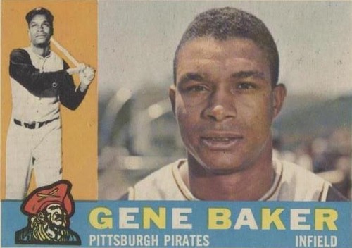 1958 TOPPS #358 GENE BAKER PIRATES EX-MT SET BREAK 535957 (KYCARDS