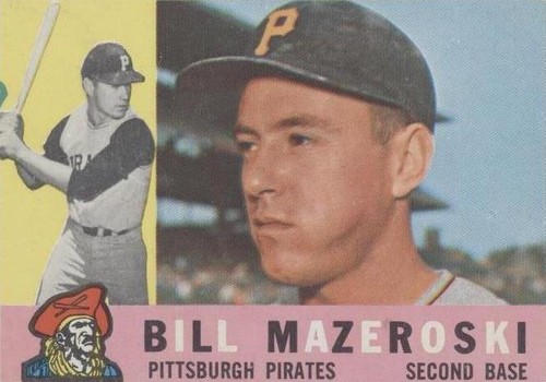1960 Topps - Bill Mazeroski #55