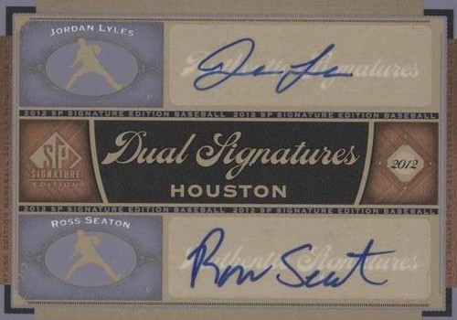 2012 SP Signature Edition - Jordan Lyles Ross Seaton #HOU13