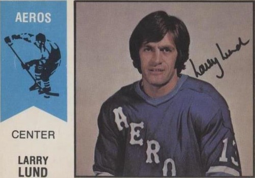 1974-75 O-Pee-Chee WHA - Larry Lund #22