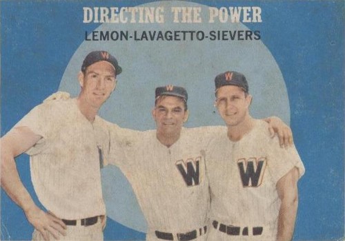 1959 Topps Baseball #074 Lemon/Lavagetto/Sievers .99