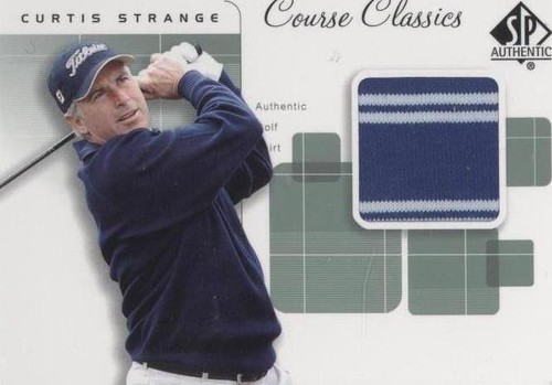2002 SP Authentic - Curtis Strange #CC-ST