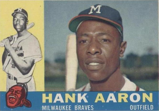 1960 Topps - Hank Aaron #300