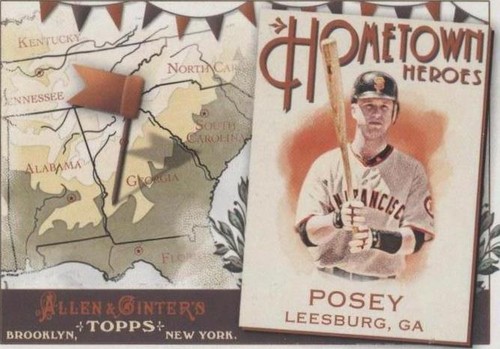 2011 Topps Allen & Ginter's - Buster Posey #HH1