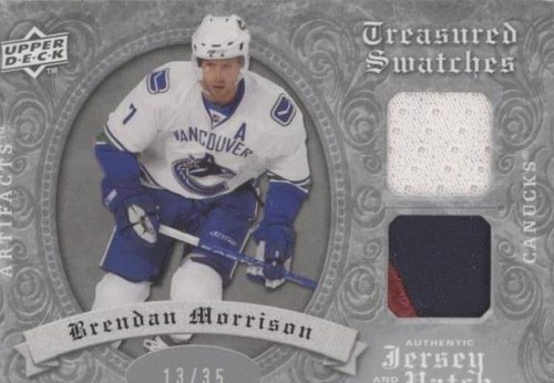 2008-09 Upper Deck Artifacts - Brendan Morrison #TSD-BM