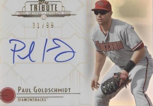 2014 Topps Tribute - Paul Goldschmidt #TA-PG