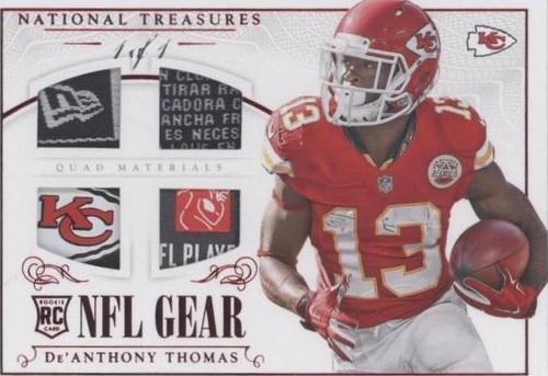 2014 Panini National Treasures De'Anthony Thomas #RGD-DT