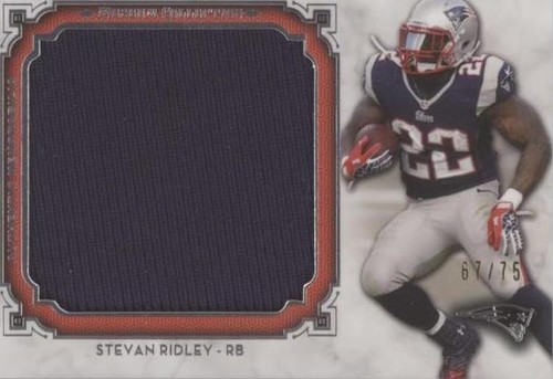 2013 Topps Museum Collection Stevan Ridley #MJR-SR