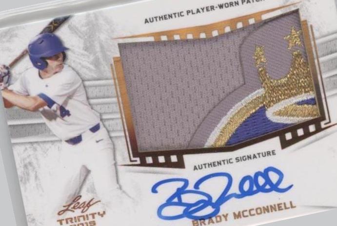 2019 Leaf Trinity - Brady McConnell #PA-BM2