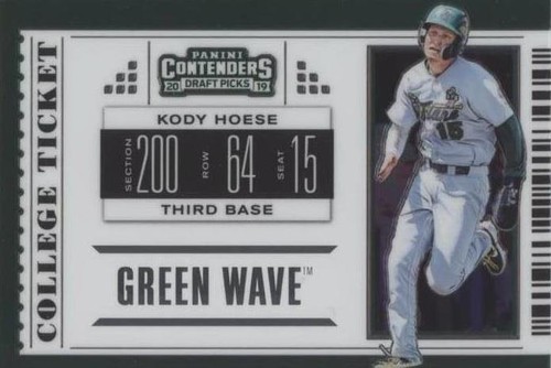 2019 Panini Elite Extra Edition - Kody Hoese #CT-KH