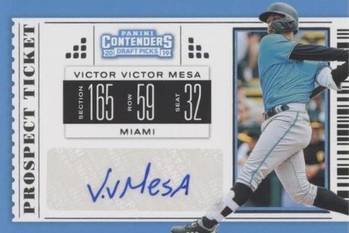 2019 Panini Contenders Draft Picks - Victor Victor Mesa #17