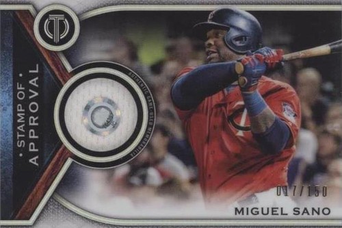 2021 Topps Tribute - Miguel Sanó #SOA-MSA