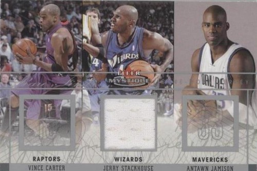 2003-04 Fleer Mystique - Antawn Jamison/Jerry Stackhouse/Vince Carter #RF-JS