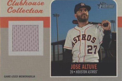 2019 Topps Heritage High Number - Jose Altuve #CCR-JAL