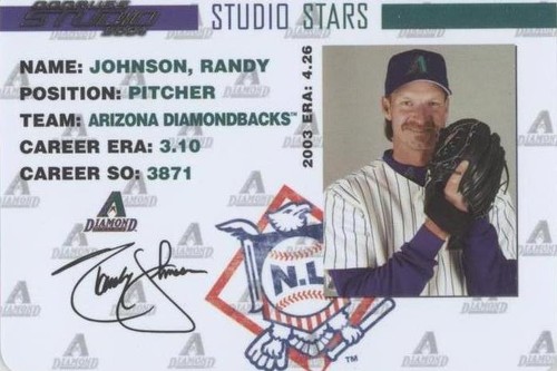 2004 Donruss Studio - Randy Johnson #SS-41