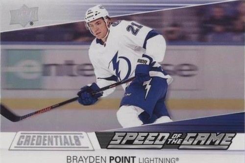 2021-22 Upper Deck Credentials - Brayden Point #SG6