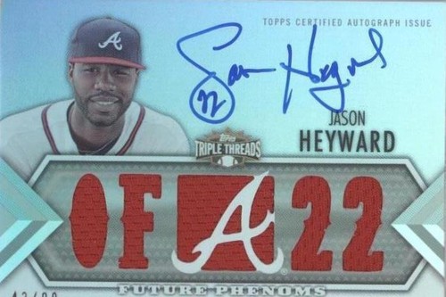 2012 Topps Triple Threads - Jason Heyward #125