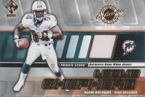 2001 Pacific Private Stock Leslie Shepherd #87