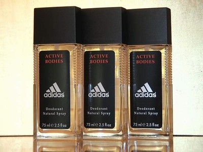 13,73€/100ml Adidas Active Bodies Deodorant Natural Spray 3 x 75ml