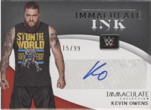 2022 Panini Immaculate Collection WWE - Kevin Owens #II-KOW