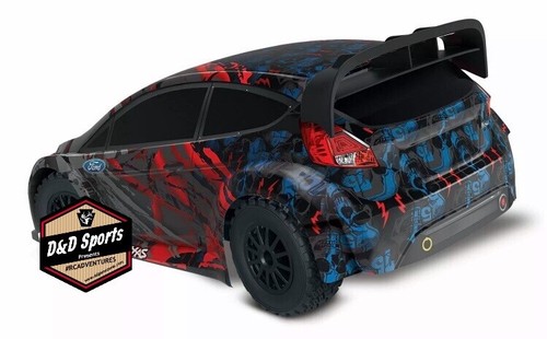 Traxxas 74054-4 Ford Fiesta ST RTR 1/10 4WD Rally Car with Radio
