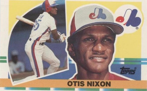 1990 Topps Big - Otis Nixon #279