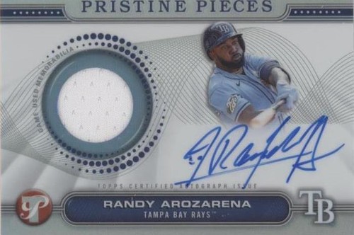 2024 Topps Pristine Randy Arozarena Frozen Ropes Gold