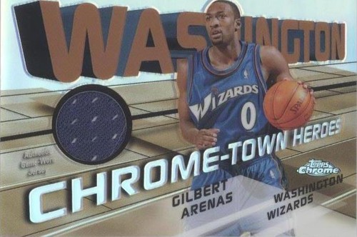2004-05 Topps Chrome - Gilbert Arenas #CTH-GA