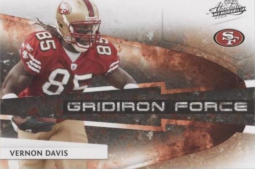 2009 Playoff Absolute Memorabilia Vernon Davis #24