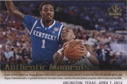2014-15 SP Authentic - Shabazz Napier/James Young #74