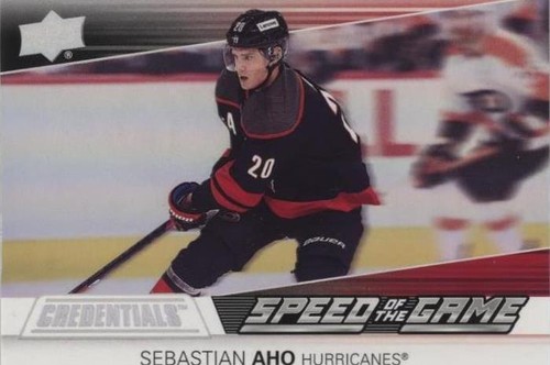 2021-22 Upper Deck Credentials - Sebastian Aho #SG18