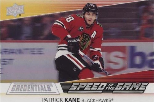 2021-22 Upper Deck Credentials - Patrick Kane #SG12