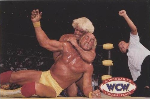 1995 CARDZ WCW Main Event - Hulk Hogan Ric Flair #68