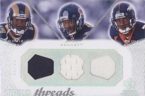 2008 SP Rookie Threads Donnie Avery Earl Bennett Eddie Royal #TT-ABR