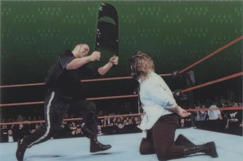 1999 Comic Images WWF SmackDown! Chromium - Mick Foley The Rock #58