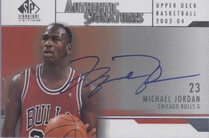 2003-04 SP Signature Edition - Authentic Signatures Michael 2003-04 SP Signature Edition - Authentic Signatures Michael