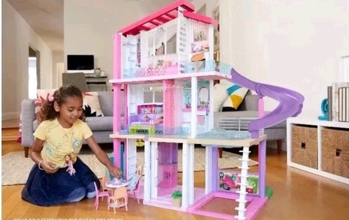 New Barbie DreamHouse Playset with 70+ Accessory Pieces by Mattel In Stock