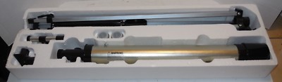 Emerson 50X/100X Refractor Telescope With Adjustable Tripod Lens Cover