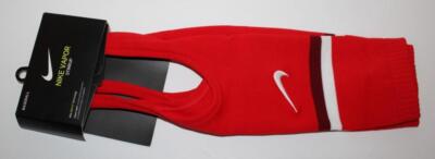 Nike Vapor Stirrup BASEBALL Socks ADULT Unisex Red White Team Red Dri-Fit *5M